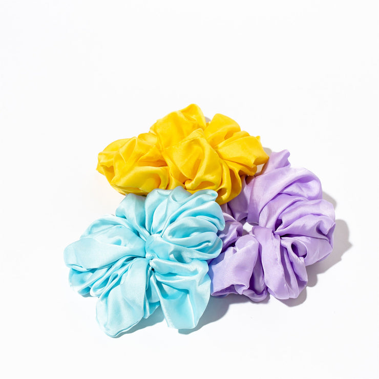 Jumbo Satin Scrunchie Collection - Soulful Scrunchies